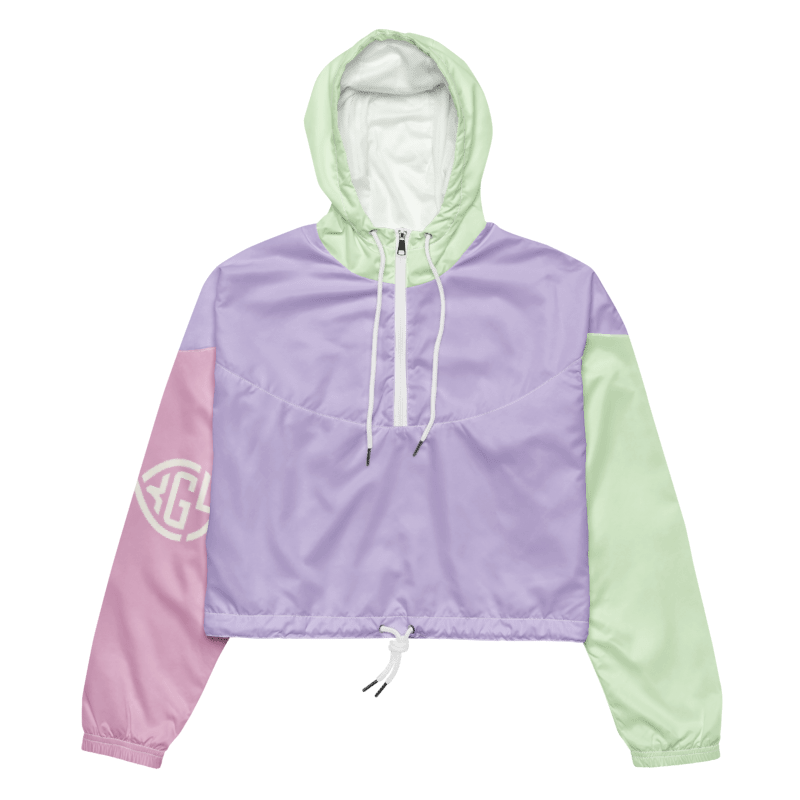 Windbreaker Crop | SYNRGY | Léger, Imperméable & Stylé