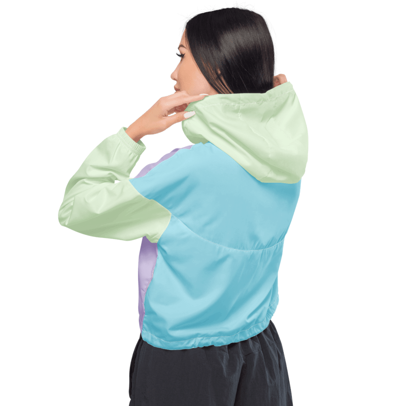 Windbreaker Crop | SYNRGY | Léger, Imperméable & Stylé