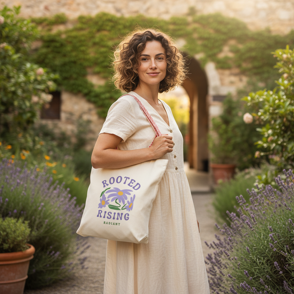 Tote durable en matières recyclées | ROOTED