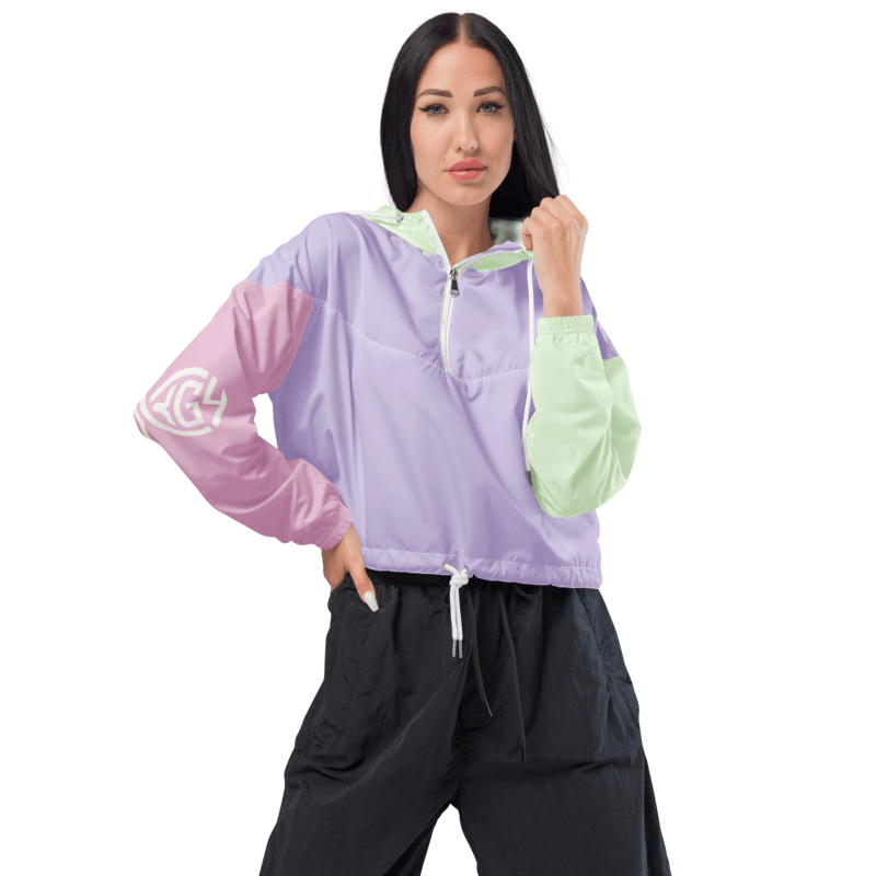 Windbreaker Crop | SYNRGY | Léger, Imperméable & Stylé
