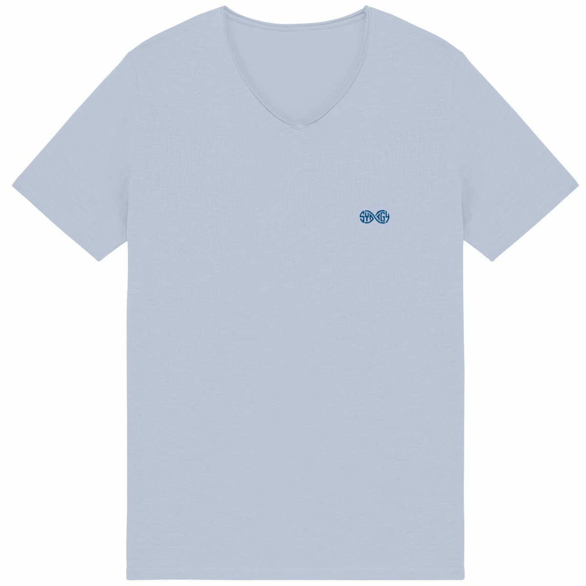 Simple col V - face_bleu