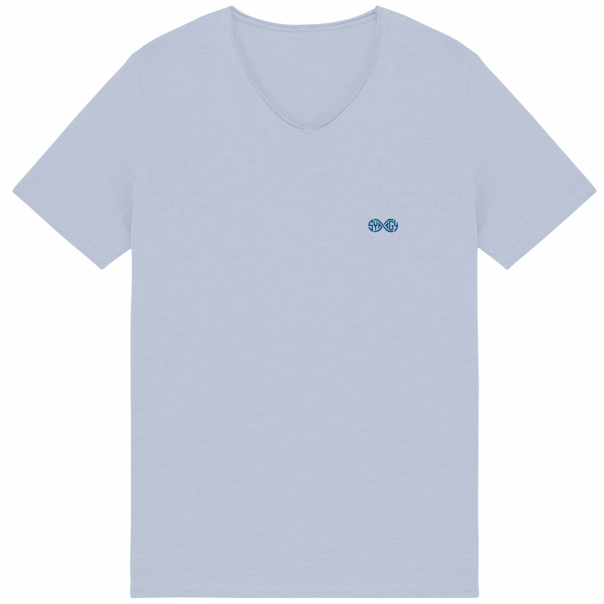 Simple col V - face_bleu